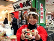 姫路・山陽百貨店で「チャーシューおにぎり」販売会－播州名物目指す