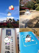 スマホで「しろまるひめ」呼び出し記念撮影－AR無料アプリ、期間限定配信