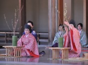華道家元池坊、伊勢神宮献華祭－東日本大震災被災者への祈り込めた生け花