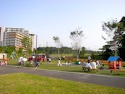 玄海田公園にバーベキュー広場－用品レンタルや食材販売も