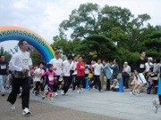 大阪城で「大阪マラソン」開催1年前イベント－知事と市長も参加