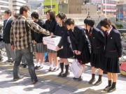 長崎市内で東日本大地震義援金募金活動－「ボランティアフェス」もあえて開催