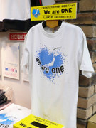 長崎からTシャツで復興支援－「We are one」の気持ちを被災地へ