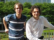 なんばパークスのカフェで室内楽ミニコンサート－「日本を元気にしたい」