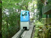 モノレール式の自家用「渓谷電車」開通－箱根の旅館「対星館」