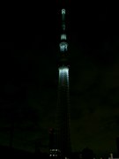 東京スカイツリー、厳かに点灯－日本の復興を祈願