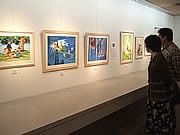 大丸で「世界名作劇場」絵画展－「フランダースの犬」名シーンも