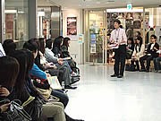 天神・イムズの献血ルーム、「分散して」「継続的に」と呼び掛け