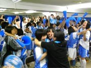 なでしこ勝利に歓喜の渦－湘南学院高校女子サッカー部、先輩なでしこにエール