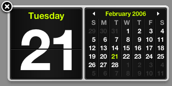 Download Free Calendar Gadget, Calendar.