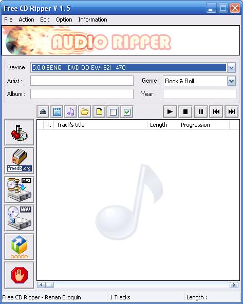 Free CD Ripper - Télécharger