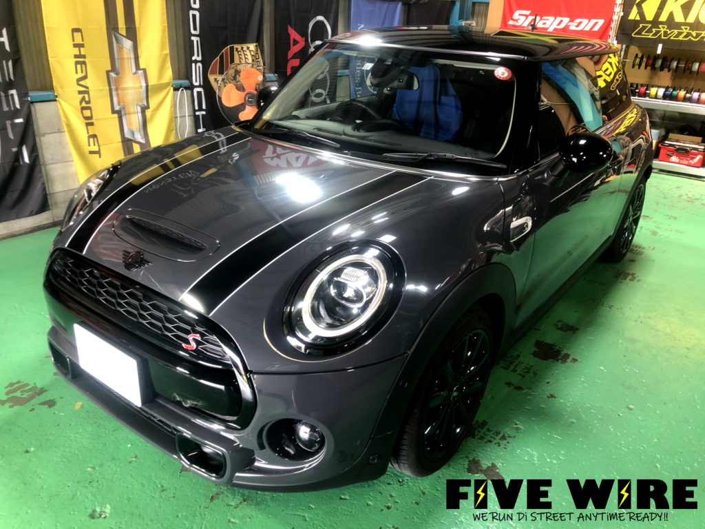 現行miniクーパーf56にコーディング施工 大阪five Wireオフィシャルブログ
