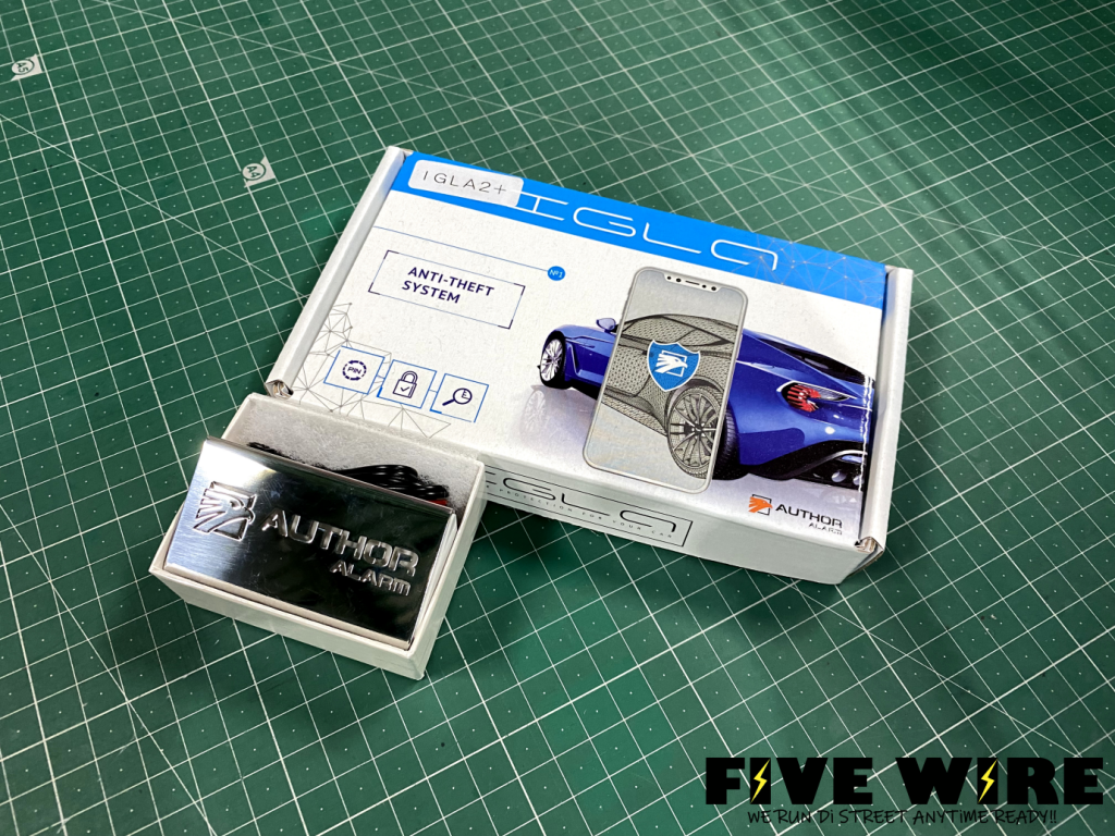 220クラウンHVにオーサーアラームIGLA！ | 大阪FIVE WIRE
