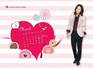 チャン・グンソク LOTTE 2014/3月壁紙