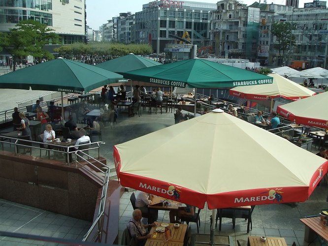 夏のフランクフルト