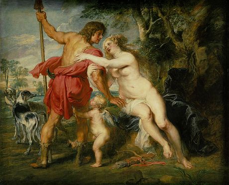Venus and Adonis　Peter Paul Rubens