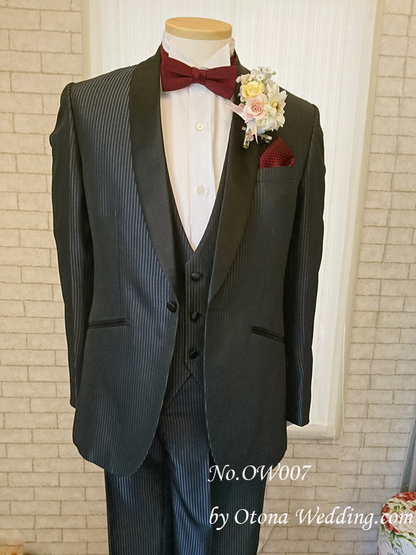 タキシードが長期レンタルで激安格安なのは大人ウェディング.com青山サロン