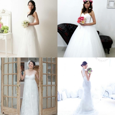 ウェディングドレスが激安格安なのは東京青山の大人ウェディング.com青山サロン