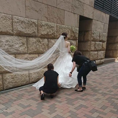 東京青山で激安格安前撮り撮影は南青山写真スタジオ