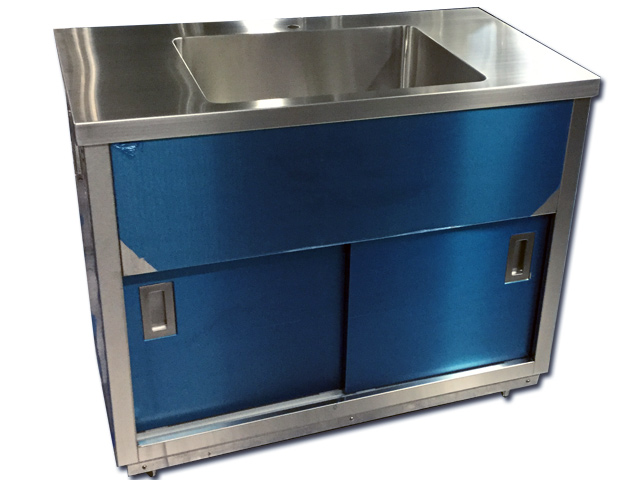 ステンレス製キャビネットシンク