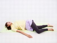 腰部のストレッチ