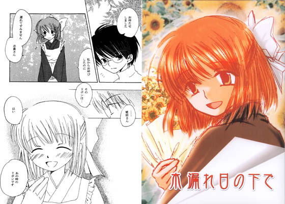 木漏れ日の下で