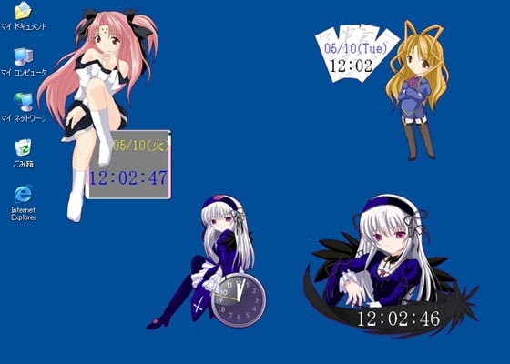 ですくとっぷあくせさりー(アニキャラ版)