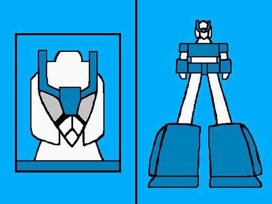 [水色] 1のロボット 2013年4月