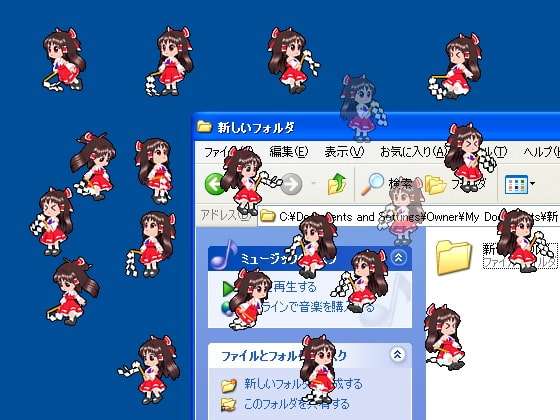 [DTA屋さん] デスクトップアクセサリー「博麗 霊夢」心綺楼衣装バージョン