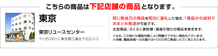 こちらの商品は下記店舗からの発送となります。