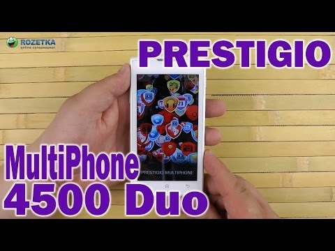 Prestigio MultiPhone 4500 Duo White (PAP4500DUOWHITE)