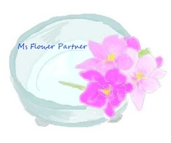 フリージア花のイラスト