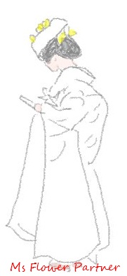 白無垢のイラスト