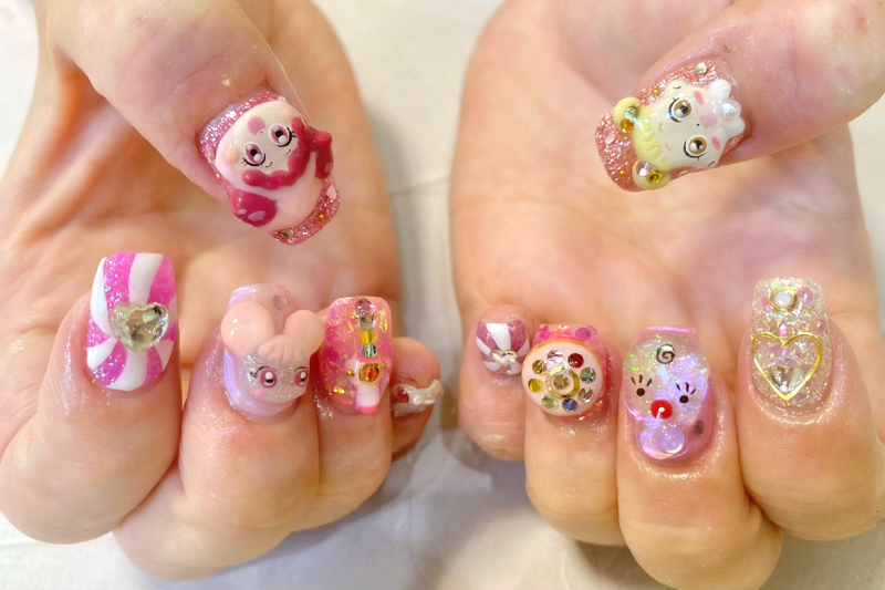 諏訪店 おジャ魔女どれみネイル Total Beauty Salon Byu Blog
