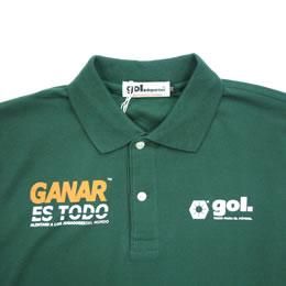 gol.(ゴル）　　カノコポロシャツ　　（GRN）