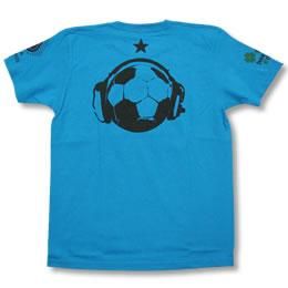 Spazio（スパッツィオ）　ハートスカルTシャツ　（BLU）