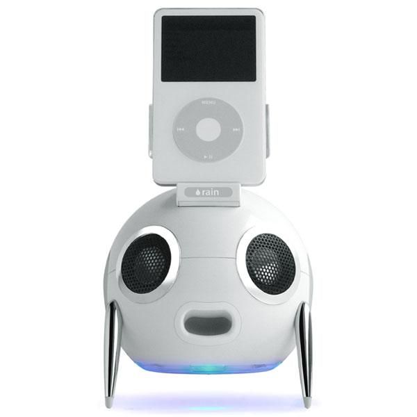 IPhone スピーカー Rain Design iWoofer/White *iPod nano 3G対応