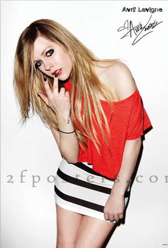 アヴリル・ラヴィーン/ポスター Avril Lavigne ■6777_M