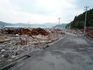 大槌町の様子