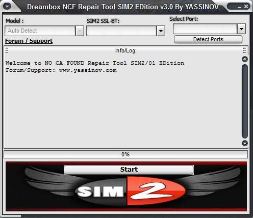 Dreambox ncf repair tool sim2 edition v2