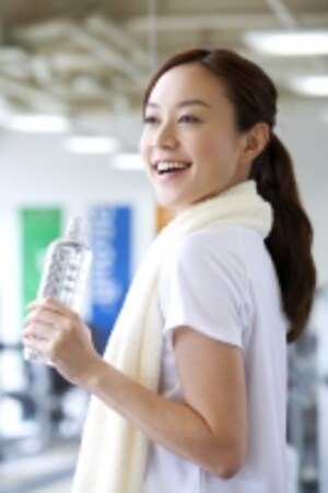 スポーツジム女性