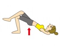 ＴＶＣＭの間にヒップエクササイズ