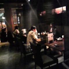 テーブル席の雰囲気