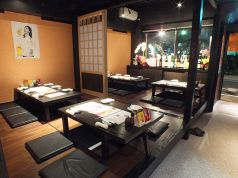 掘りごたつ式個室は30名迄