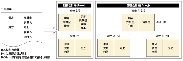 図5　SAP ERPによる組織別情報の管理体系