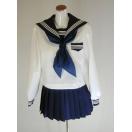 冬セーラー服上下セット（紺衿）