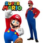 スーパー・マリオ・ブラザーズ,マリオ,衣装,コスチューム,コスプレ,ハロウィン,大人用 / Mario Deluxe Adult Costume