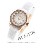 フォリフォリ ラウンド ラブ タイム ジルコニア セラミック PGPホワイト レディース WF13B018BSW