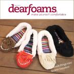 dearfoams ディアフォームズ 極上の履き心地でワンランク上のライフスタイルに マイクロスエードモカシン スリッパ／ルームシューズ／
