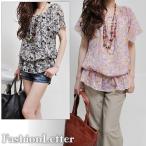 シフォン ブラウス シフォン チュニック